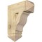 Ekena Millwork Funston Arts & Crafts Rough Sawn Bracket, Douglas Fir, 6"W x 18"D x 22"H BKT06X18X22FST03RDF - alternate 1